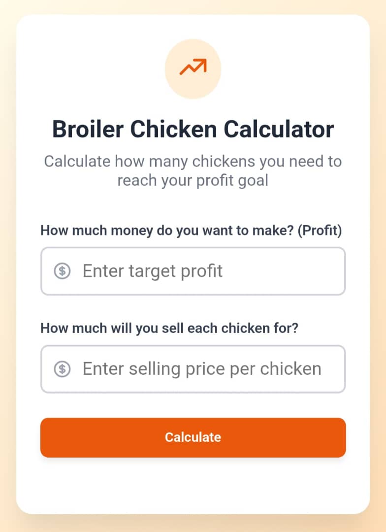 The Chicken Business Calculator